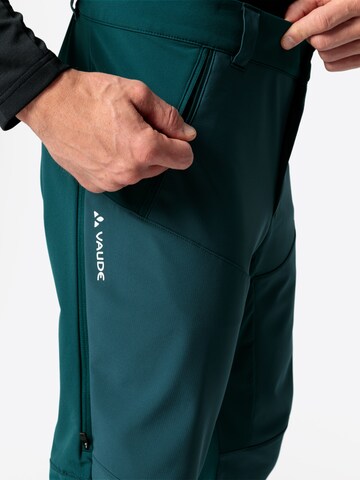 VAUDE Regular Outdoor Pants 'M Larice P IV' in Green