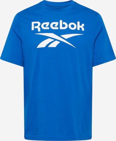 Reebok Functioneel shirt 'IDENTITY' in de kleur Blauw / Wit, Productweergave
