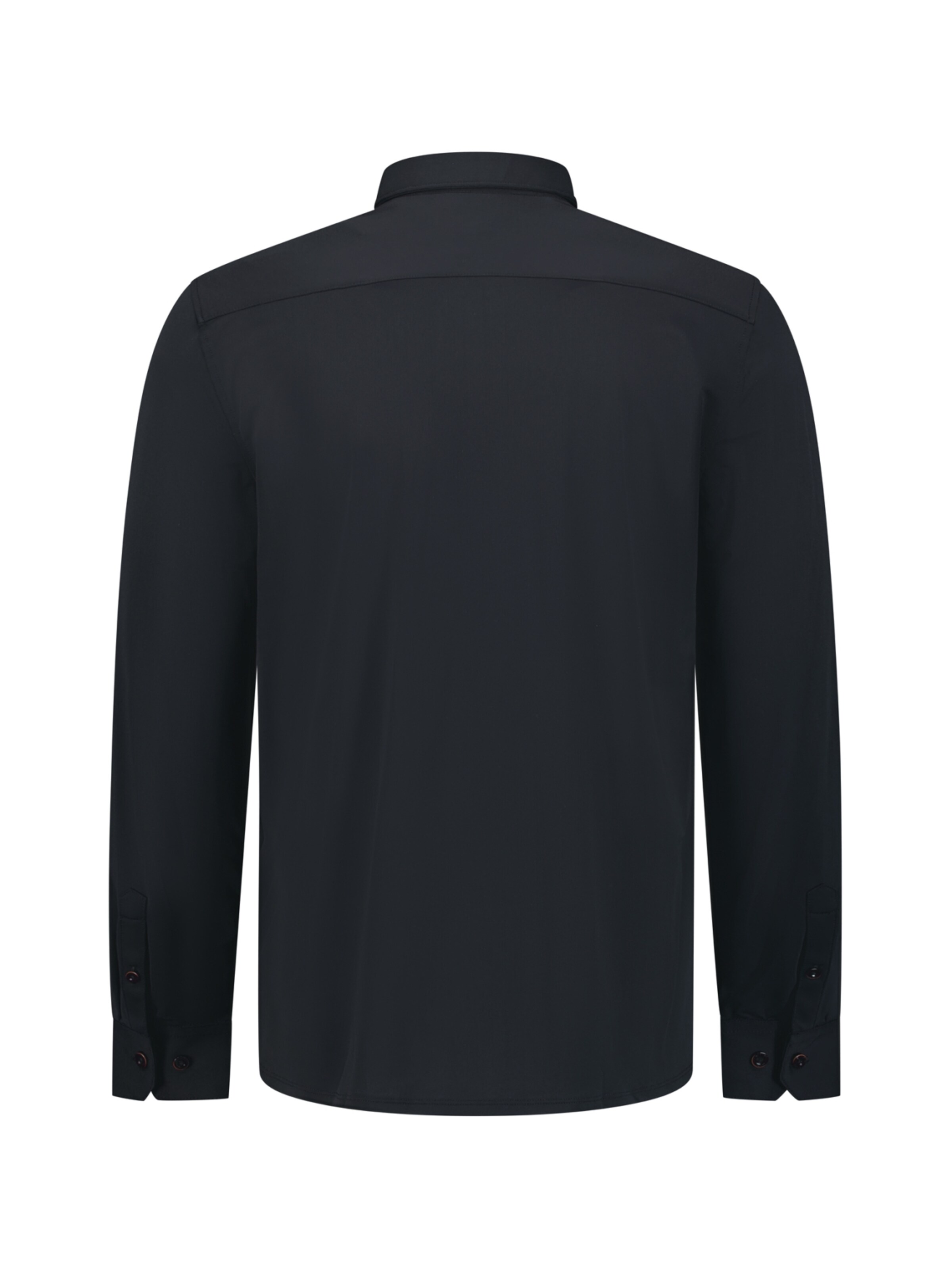 No Excess Regular Fit Hemd 'Sedoc' in Schwarz