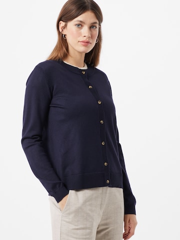 Soft Rebels Knit Cardigan 'Marla' in Blue: front