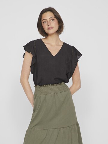 VILA Bluse i sort