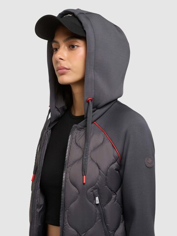 khujo Jacke 'Malaya' in Grau