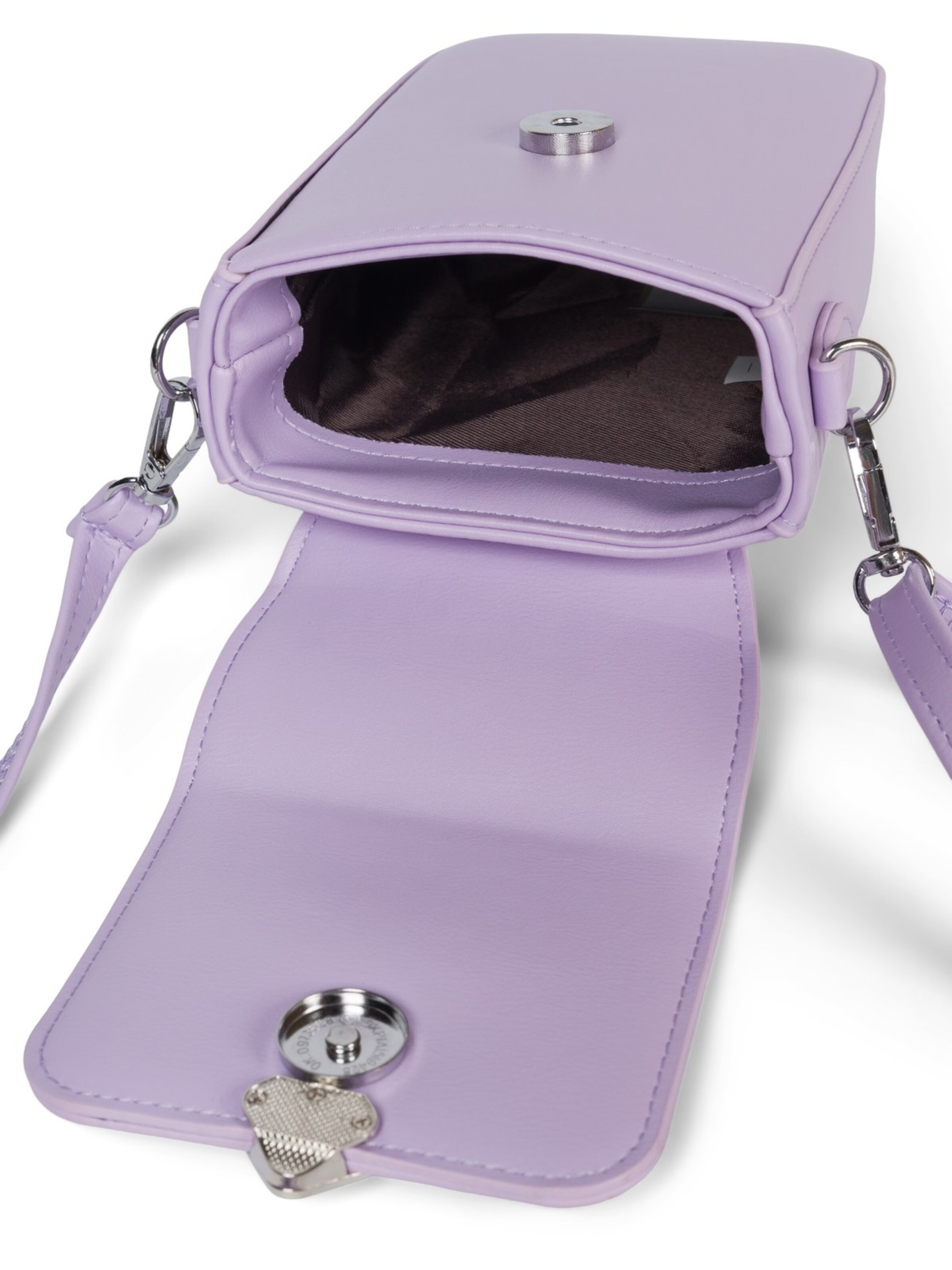 styleBREAKER Umhängetasche 'Box Bag Umhängetasche Uni'‌‌‌‌‌‌‌ in Lila