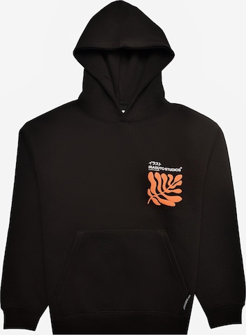 Irasuto Studios Mikina 'Sumi Flow' – černá: přední strana