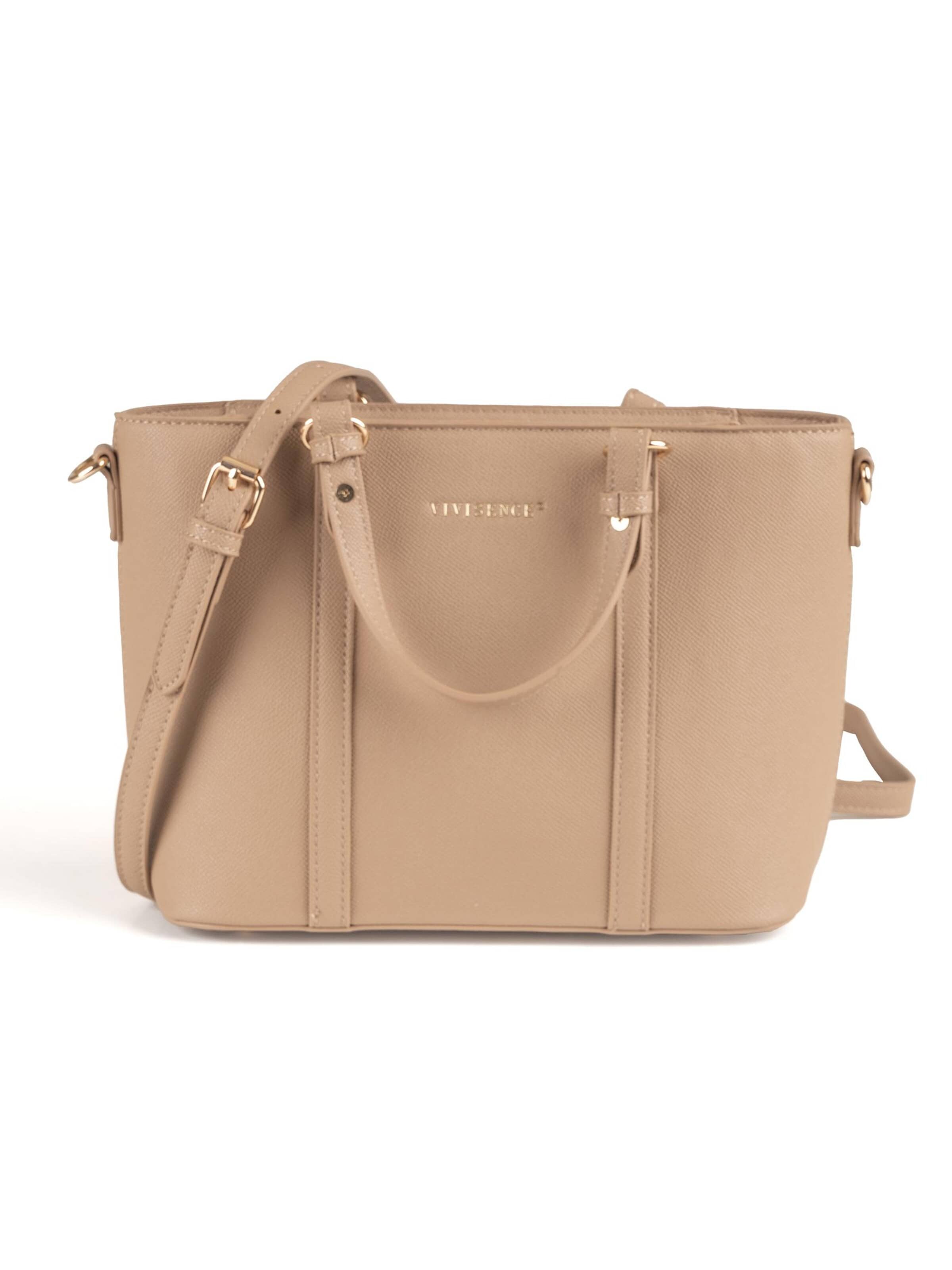Vivisence Handtasche 'T0009'‌‌‌‌‌‌‌ in Beige