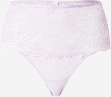 ESPRIT Thong in Purple: front