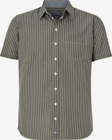 Jan Vanderstorm Button Up Shirt 'Perttu' in Green: front