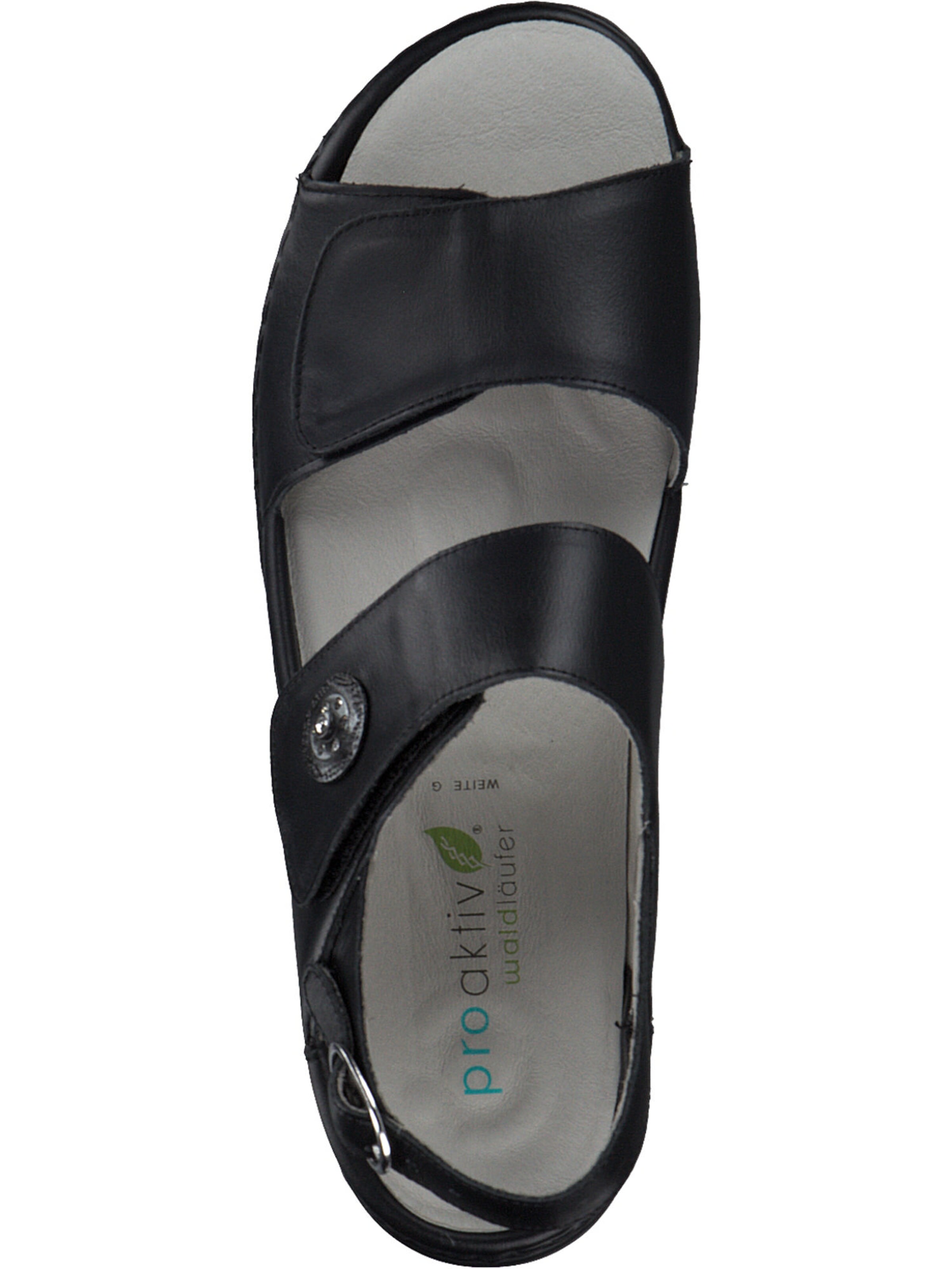 WALDLÄUFER Sandaal 'Gunna' in Zwart