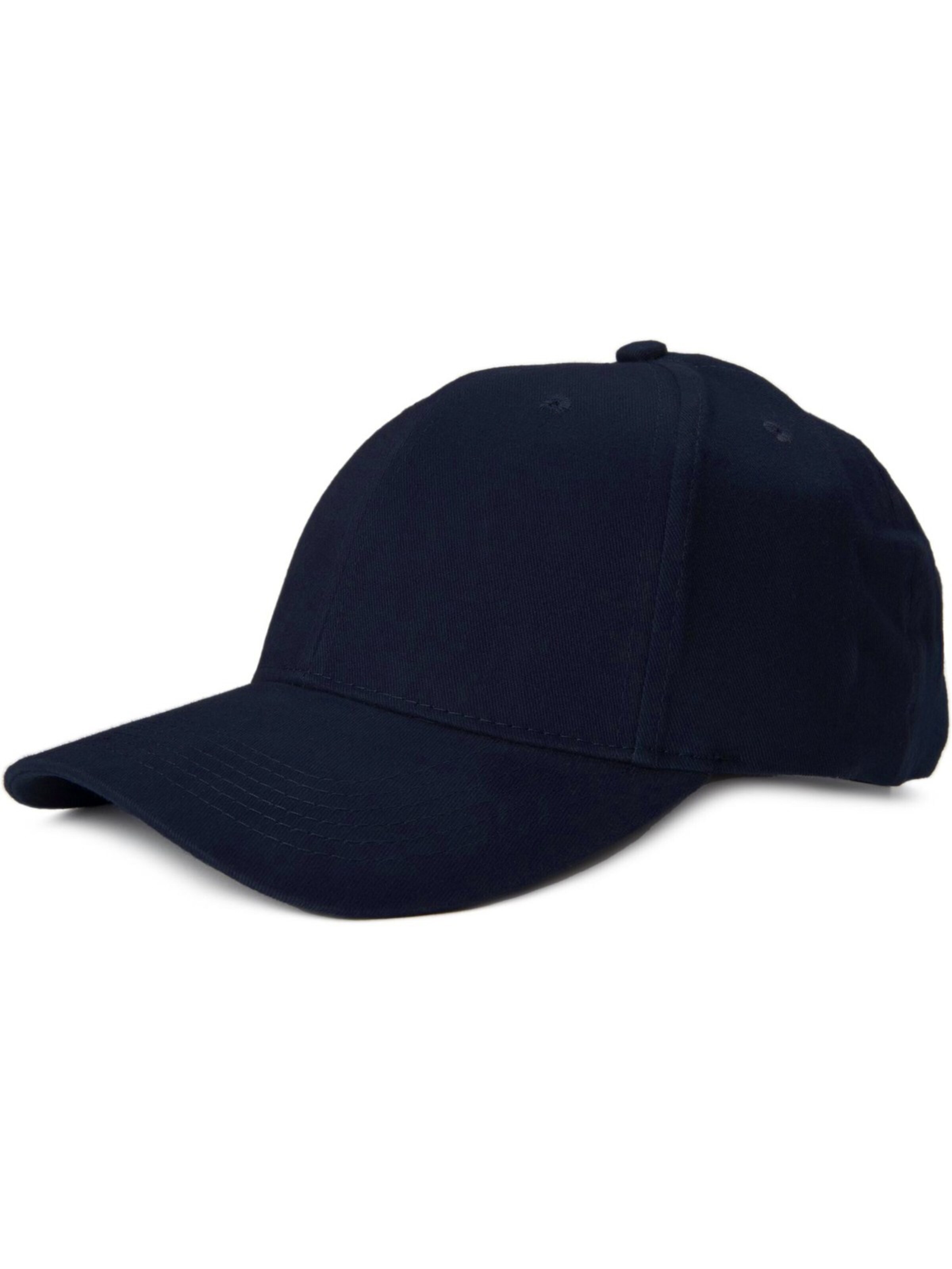 styleBREAKER Cap 'Baseball Cap Einfarbig' in Blue: front