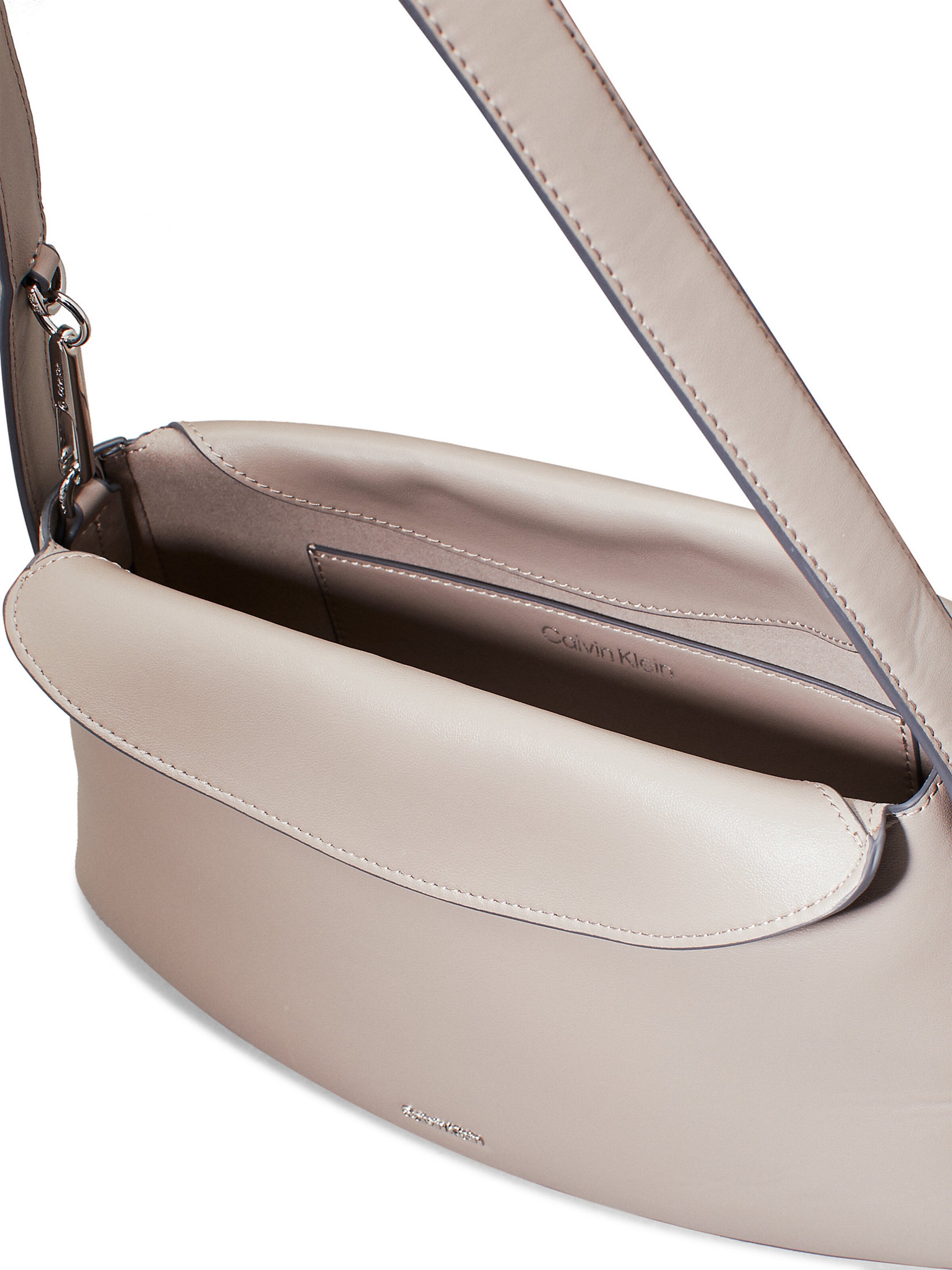 Calvin Klein Schoudertas in Beige