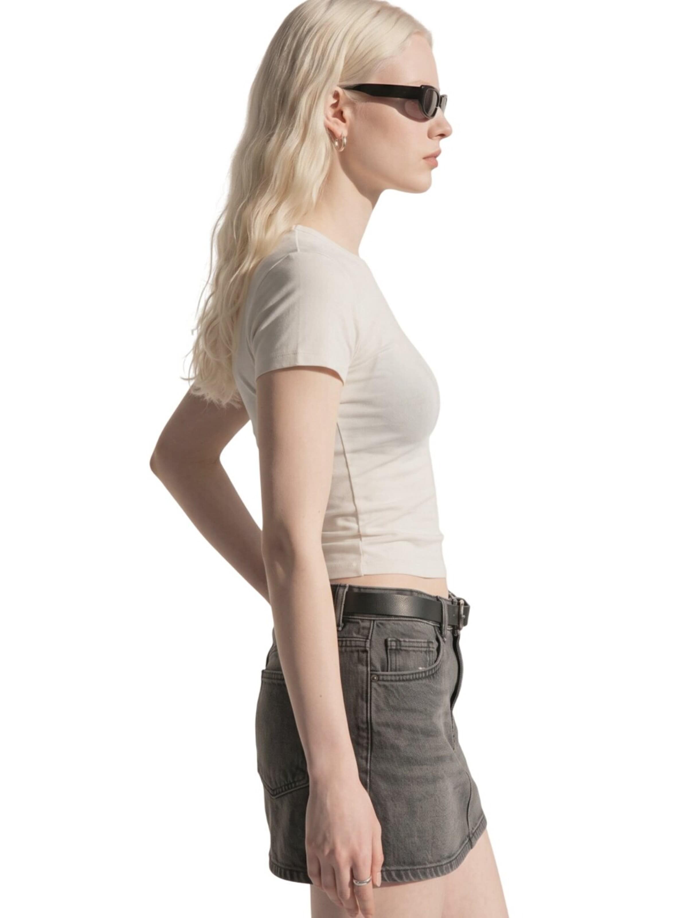 Alexa Dash Shirt‌ in Beige