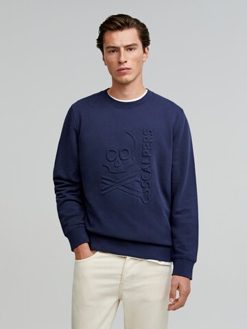 Sweat-shirt Scalpers en bleu