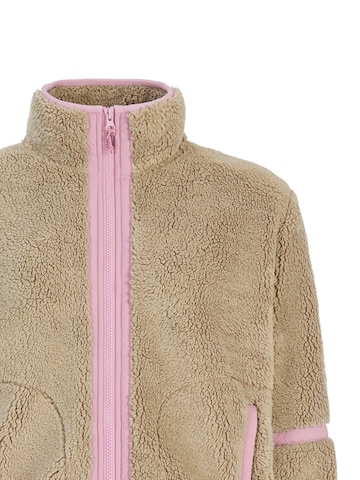 PROTEST Fleece jas 'PRTRed' in Roze