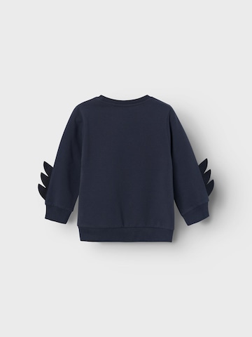 NAME IT - Sweatshirt 'Jacobo Batwheels' em azul