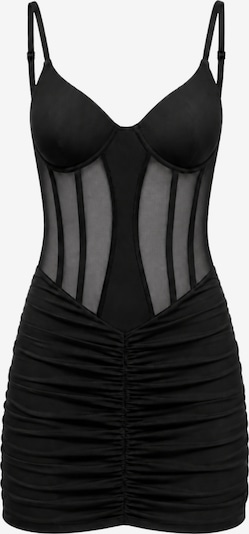 OW Collection Cocktailkleid in 34 in schwarz, Produktansicht