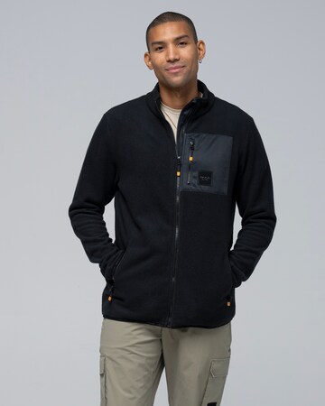 BULA Athletic Fleece Jacket in Black: front