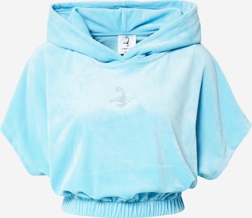 VIERVIER Sweatshirt 'Alessia' in Blauw: voorkant