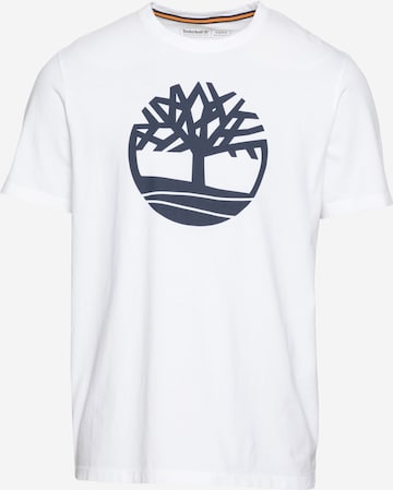 T-Shirt TIMBERLAND en blanc : devant