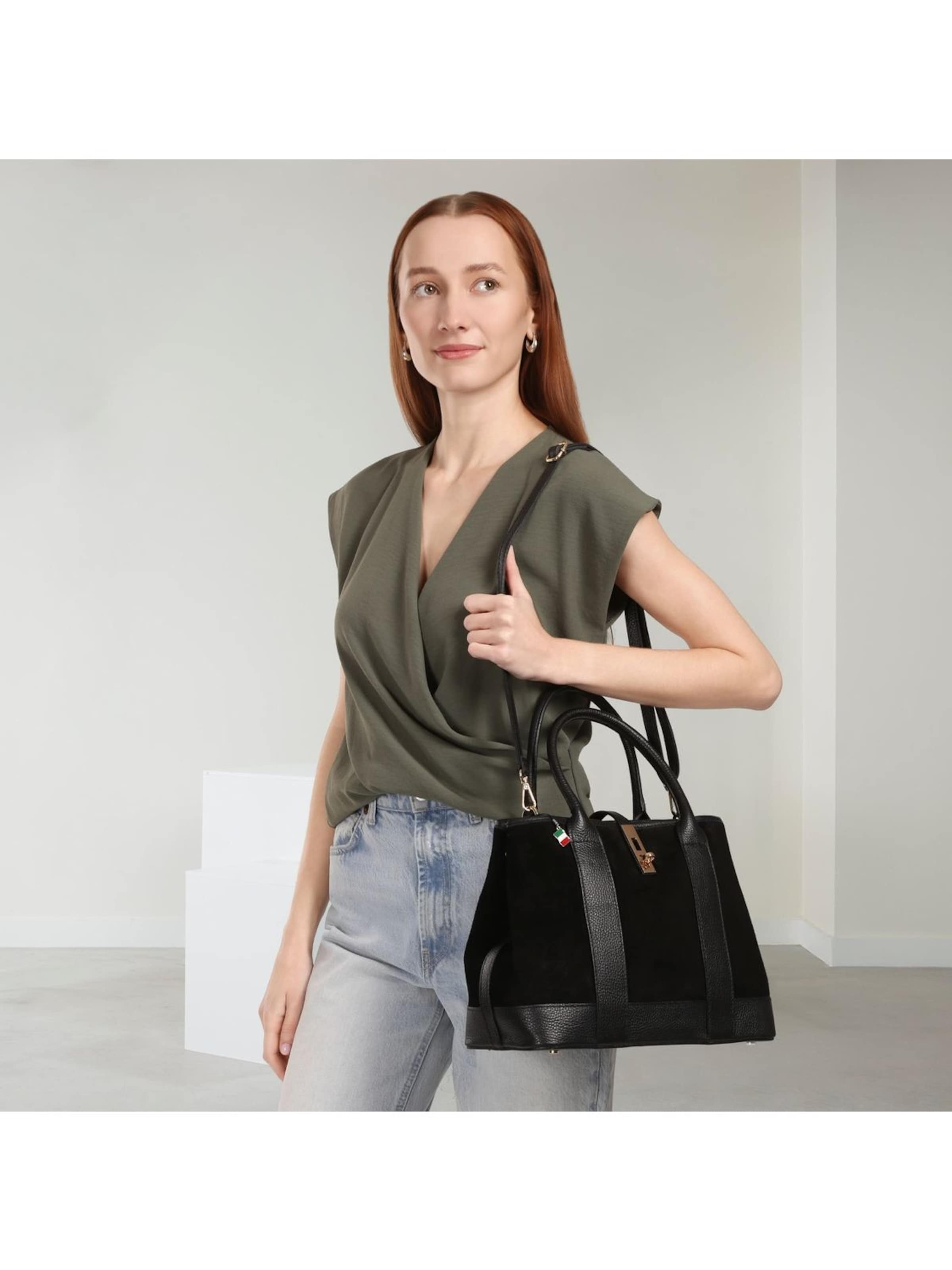 Sac bandoulière Florence en noir