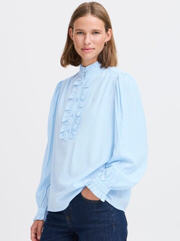 b.young Blouse in Blauw
