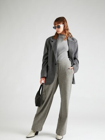 MSCH COPENHAGEN Loose fit Trousers 'Illune' in Grey