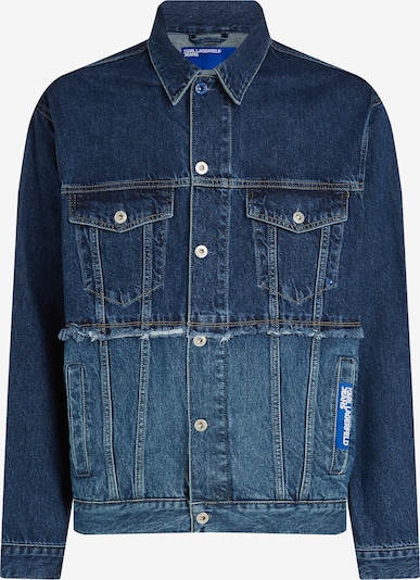 KARL LAGERFELD JEANS Prehodna jakna | moder denim / temno modra barva, Prikaz izdelka