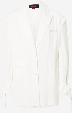 Misspap Blazer in White: front