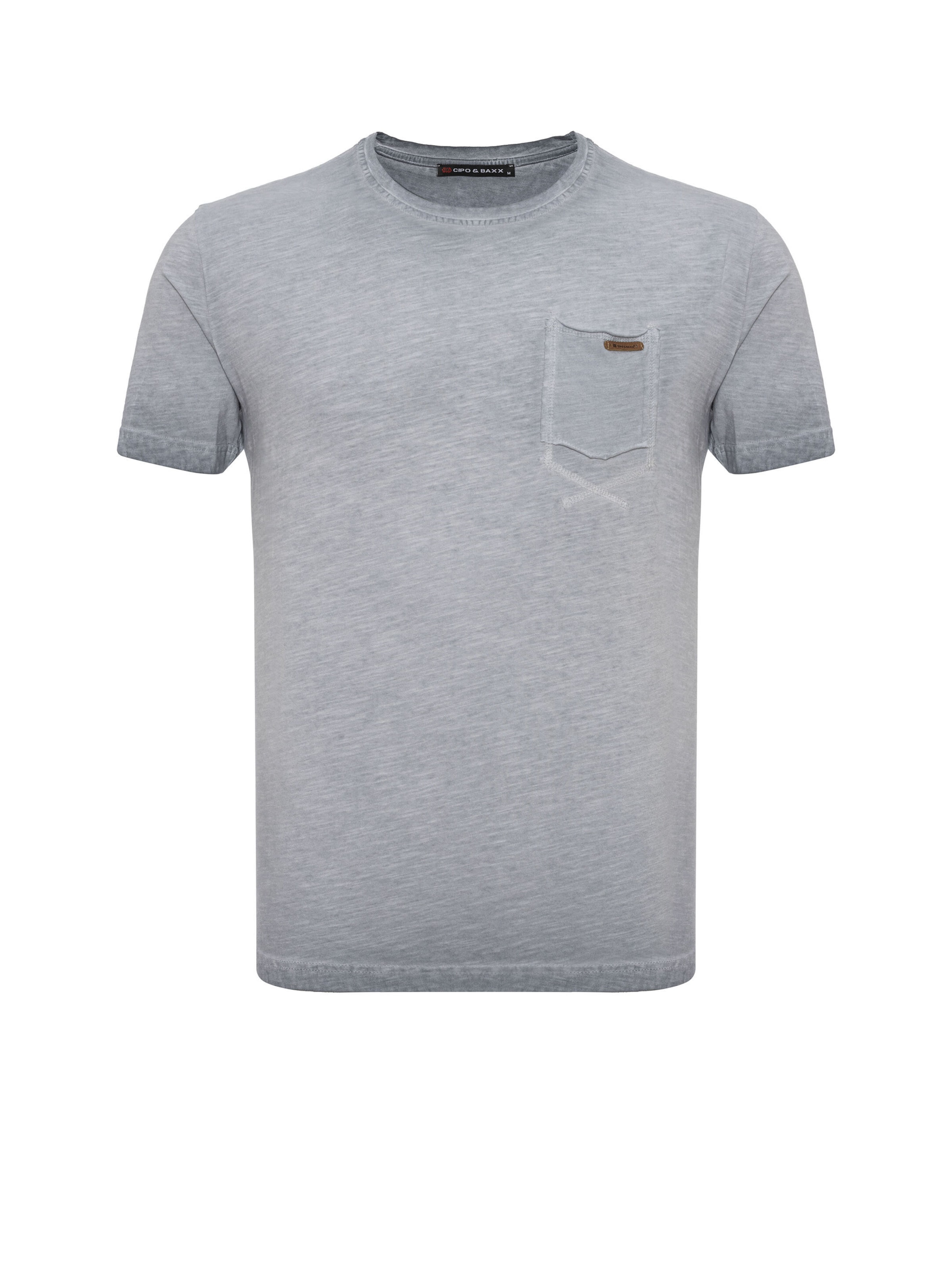 CIPO & BAXX Shirt in Grey: front