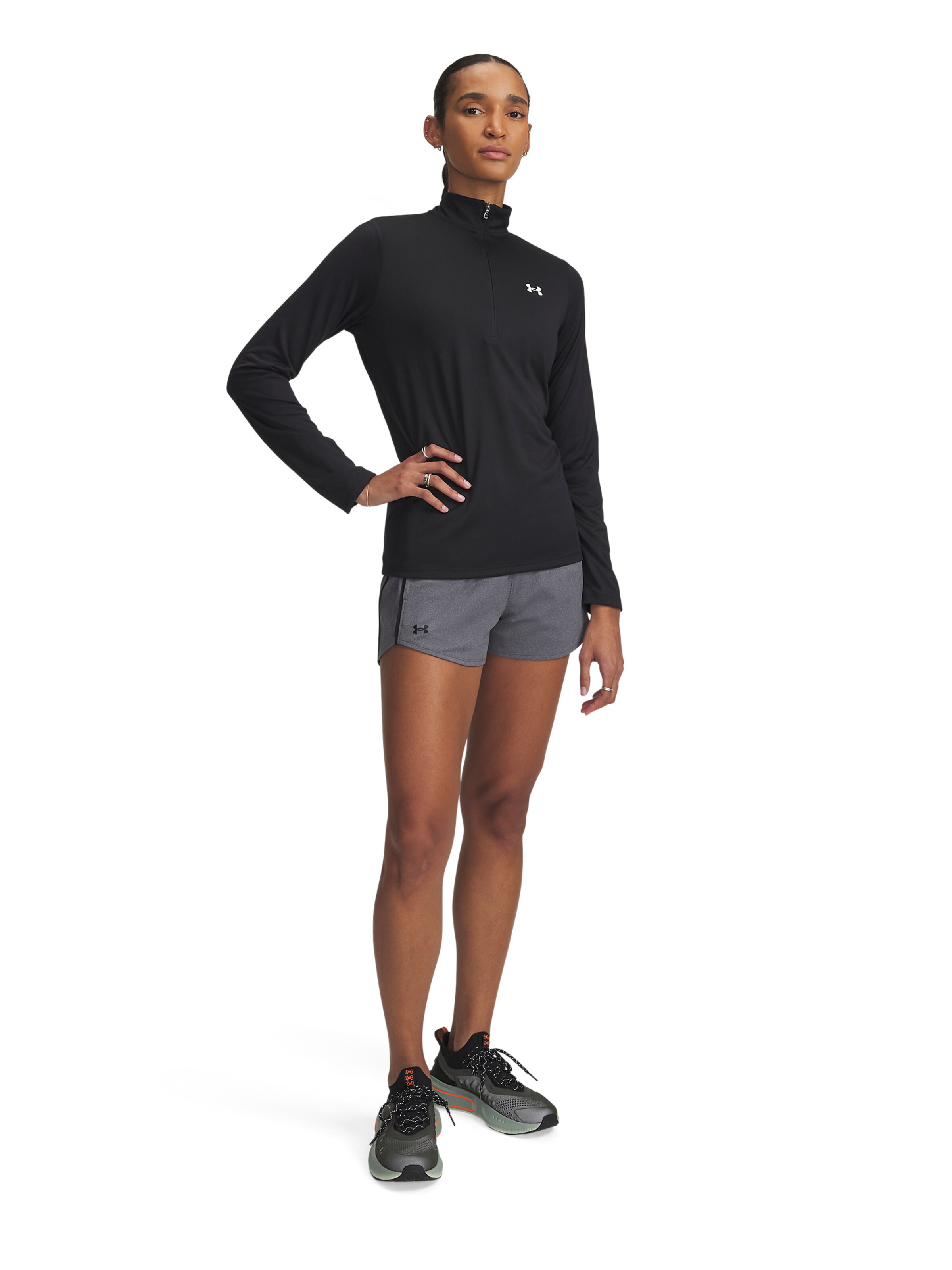 UNDER ARMOUR Regular Sports trousers 'Play Up' in Grey