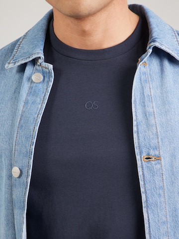 Tricou de la QS pe albastru