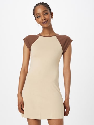 HOLLISTER Dress in Brown: front