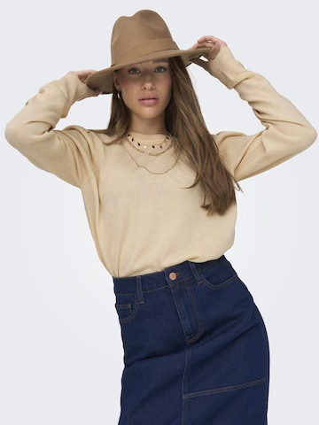JDY Pullover 'LAURA' in Beige