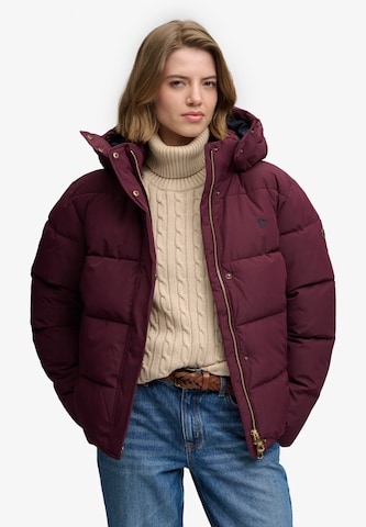 Superdry & Co Tussenjas in Rood: voorkant