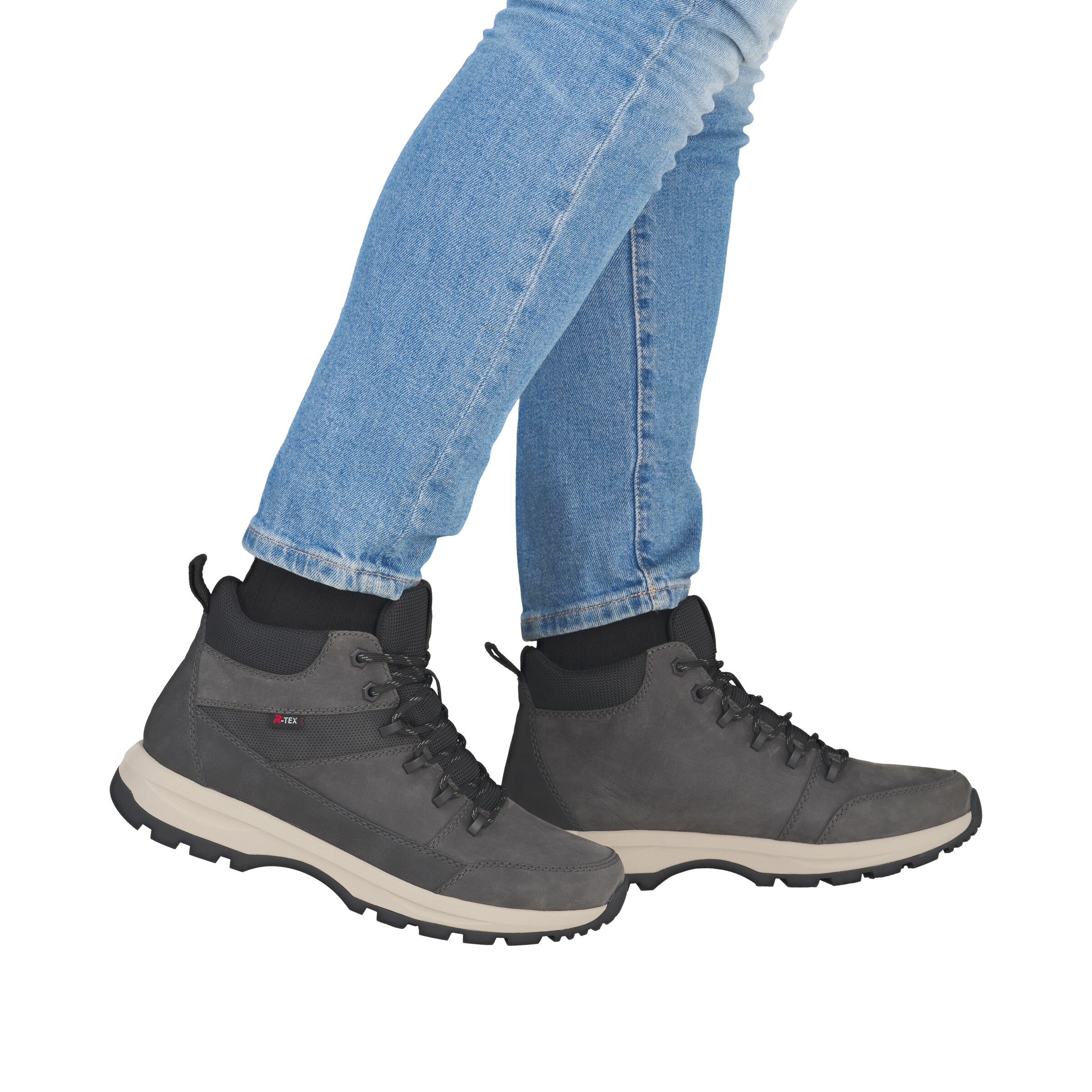 Rieker Sneakers 'U1671' in Grey: front