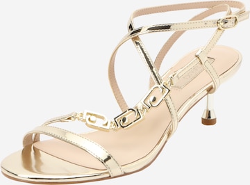 Liu Jo Remmisandaalit värissä beige: etupuoli