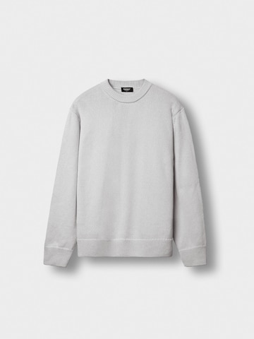 Burocs Sweater 'Knit' in Grey: front