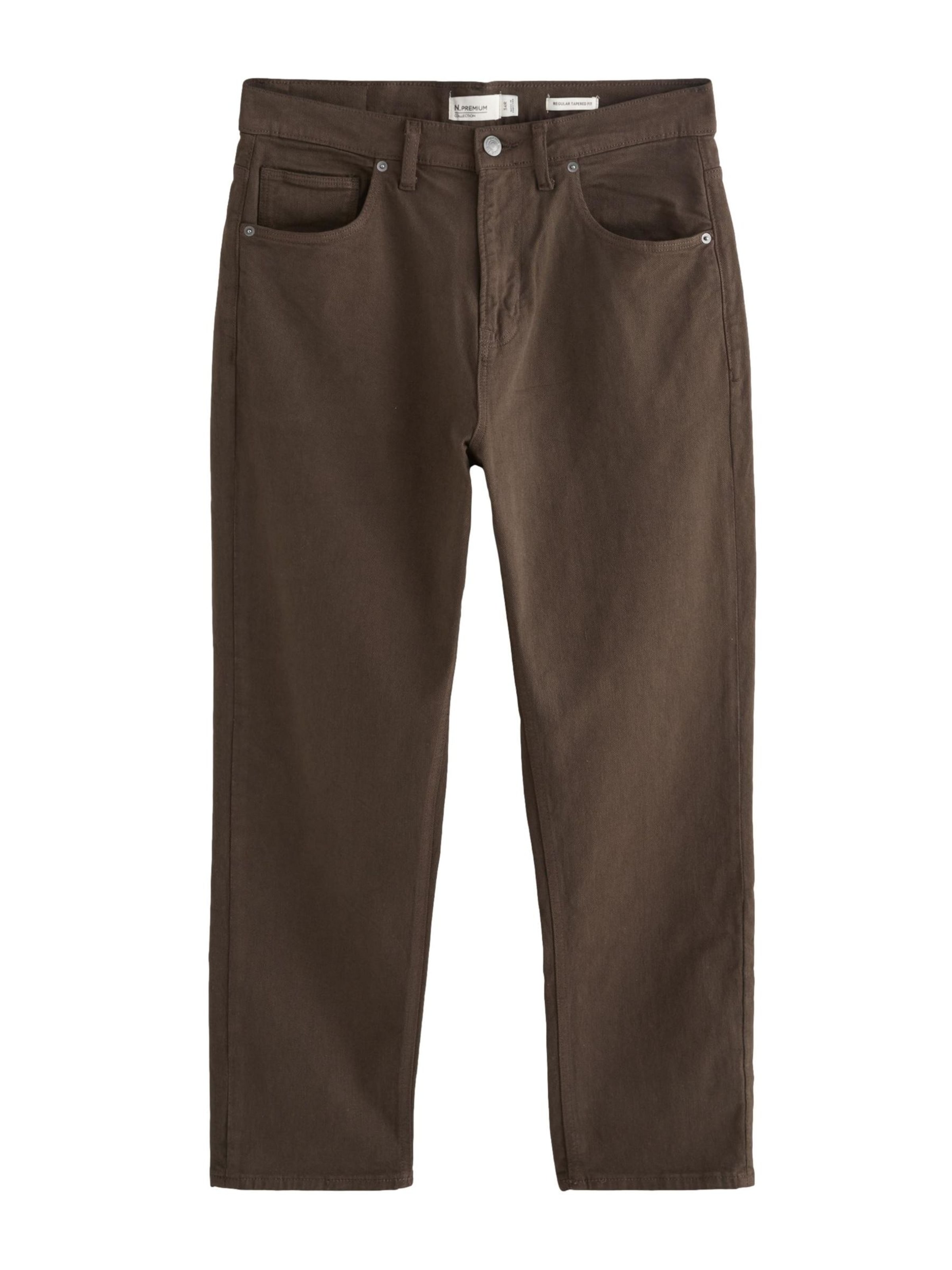 Next Regular Jeans 'N. Premium' in Braun: Vorderseite