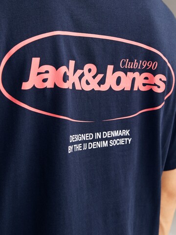 JACK & JONES T-Shirt 'JJEBradley' in Blau
