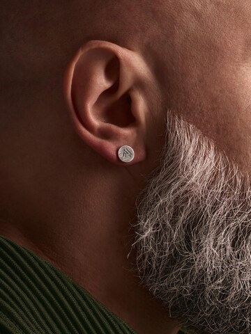 REYTEL Ohrring 'VALKNUT'‌‌‌‌‌‌‌‌‌‌ in Silber