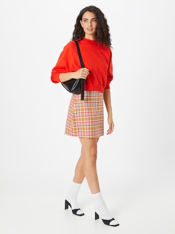Monki Skirt in Orange