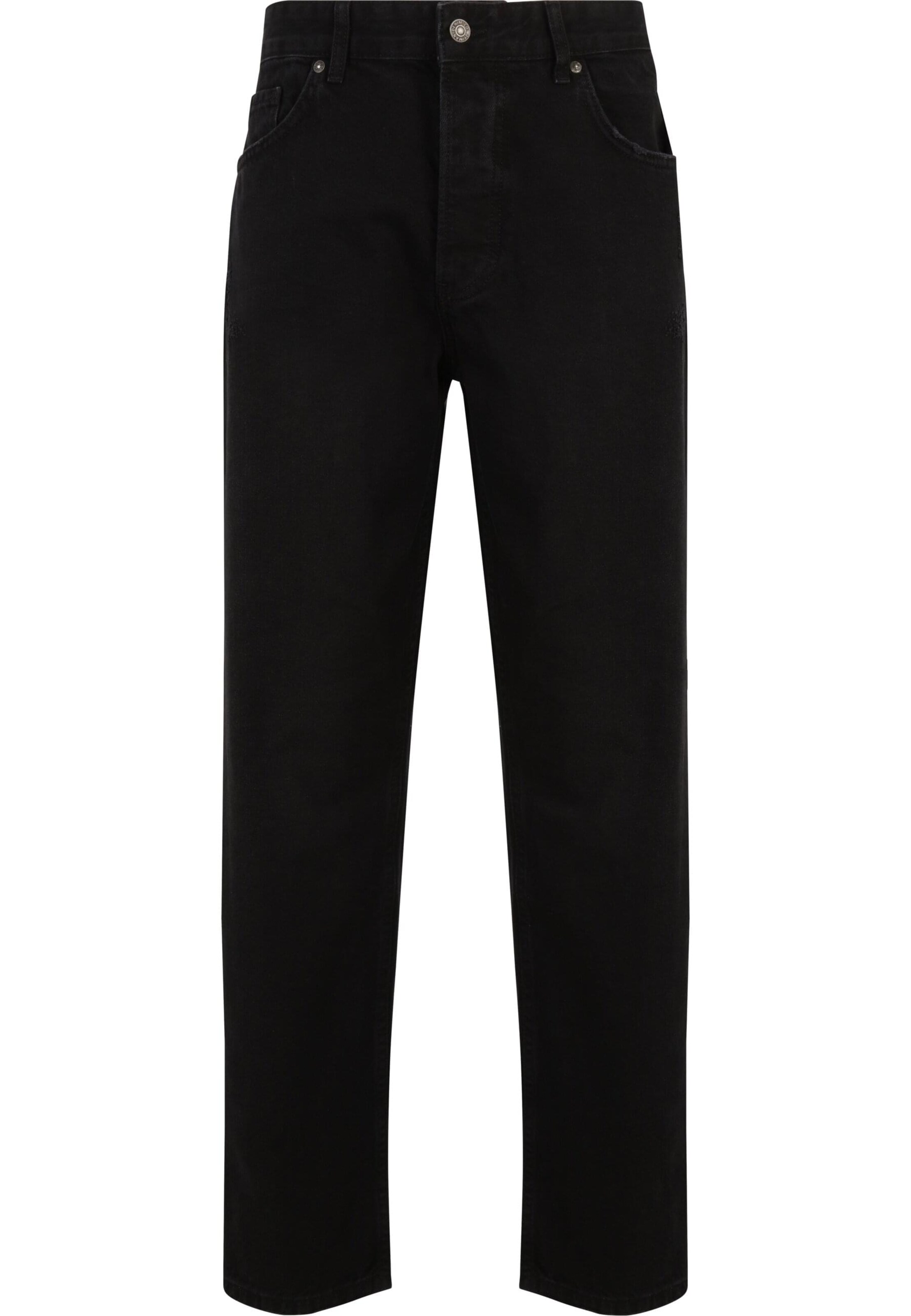 regular Jeans di 2Y Premium in nero: frontale