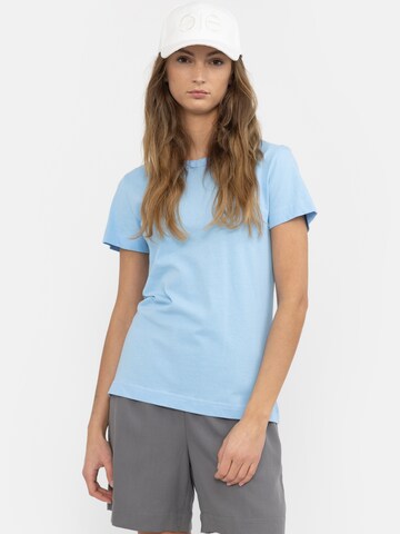 Esmé Studios - Camisa 'Signe' em azul: frente