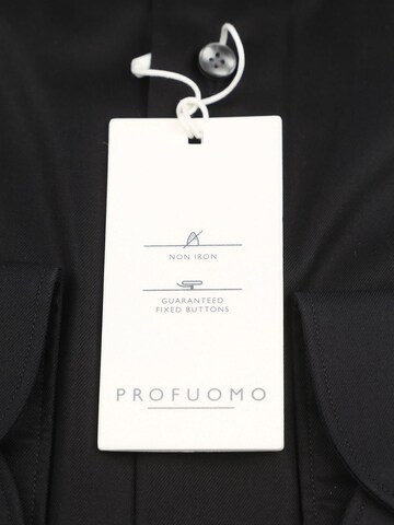 Profuomo Slim fit Button Up Shirt in Black