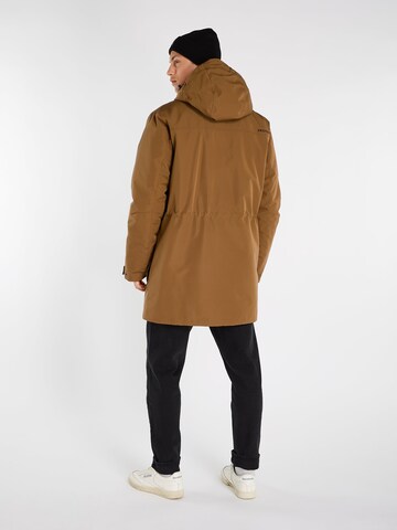 PROTEST Winterjacke 'MELTIN' in Braun: Vorderseite