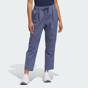 ADIDAS PERFORMANCE Regular Workout Pants 'Go-To' in Blue: front