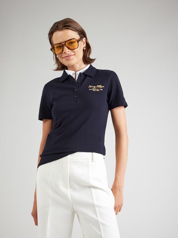 Tricou de la TOMMY HILFIGER pe albastru: față