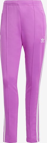Pantalon ADIDAS ORIGINALS en violet : devant