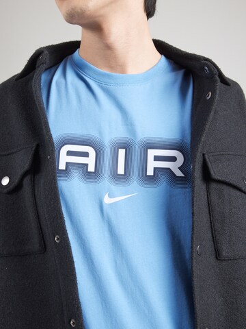 Nike Sportswear Shirt 'AIR' in Blue