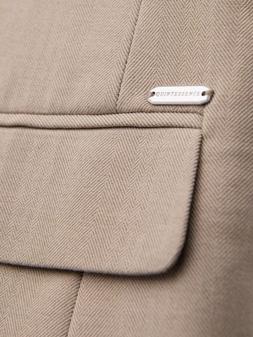 Coupe regular Veste de costume Ombre en beige