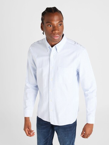 Banana Republic Regular fit Button Up Shirt in Blue: front